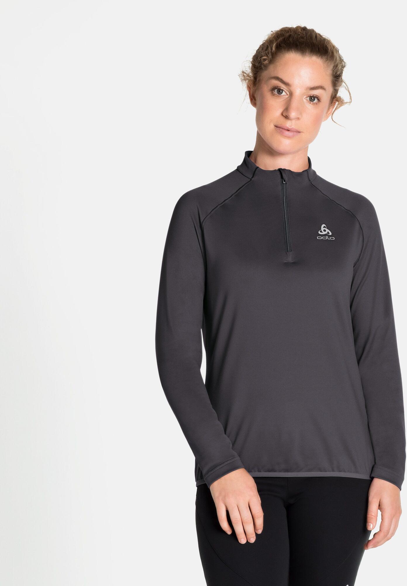 Maglia Termica Odlo Donna Con Zip | Berra Light Maniche Lunghe Poliestere - Foto 7