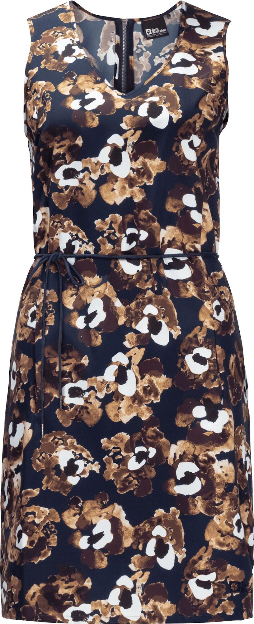 Jack Wolfskin Tioga Road Flower Dress Sehr leichtes Kleid mit aktivem