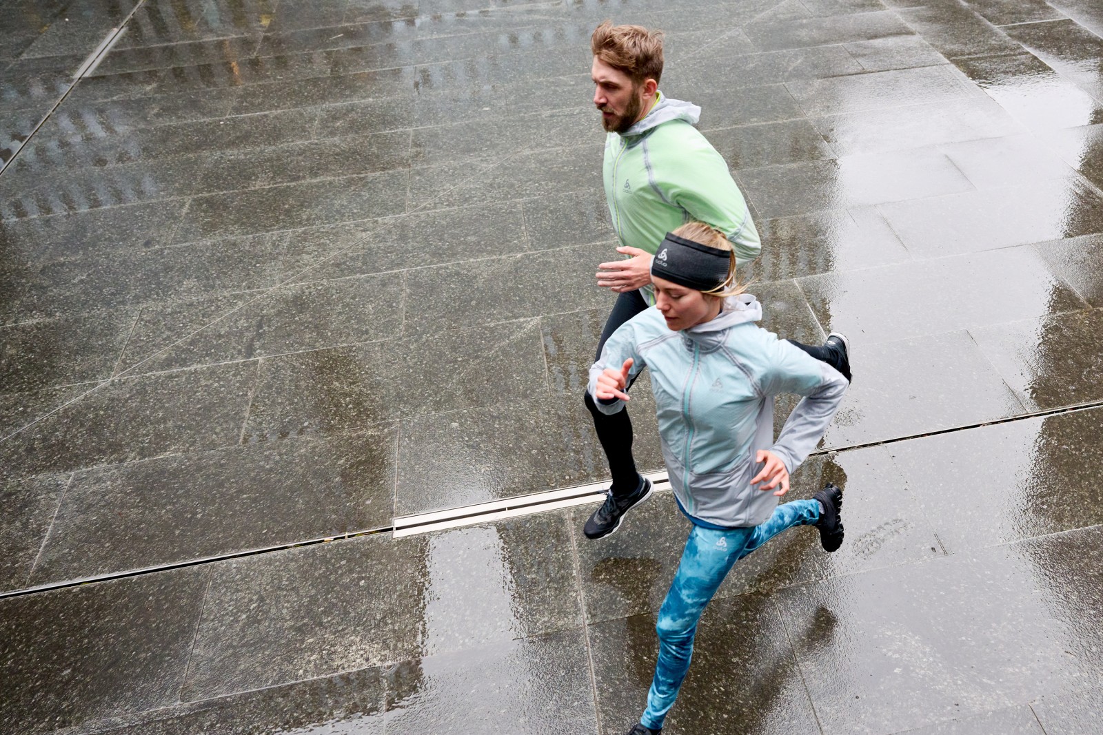 bei wind und wetter mit dem fahrrad