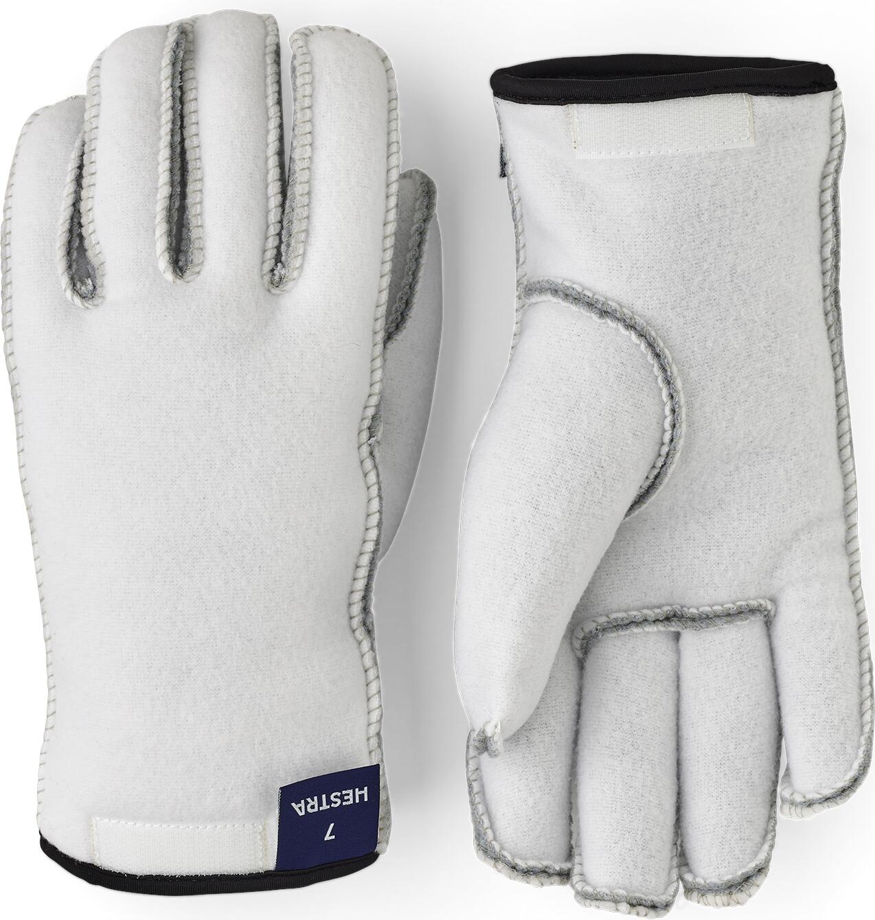 Hestra Heli Ski Liner Glove - Insulated 5-Finger Quick-Dry Liner For Skiing & Winter (Unisex)