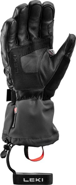Gants De Ski LEKI Argus 3D Pour Homme - Système Trigger 3D, Isolation Thermique, Ajustement Ergonomique - Taille 9 Noir