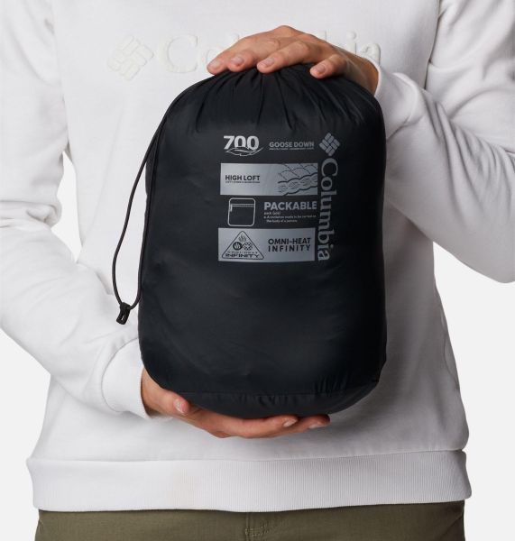 columbia packable down jacket