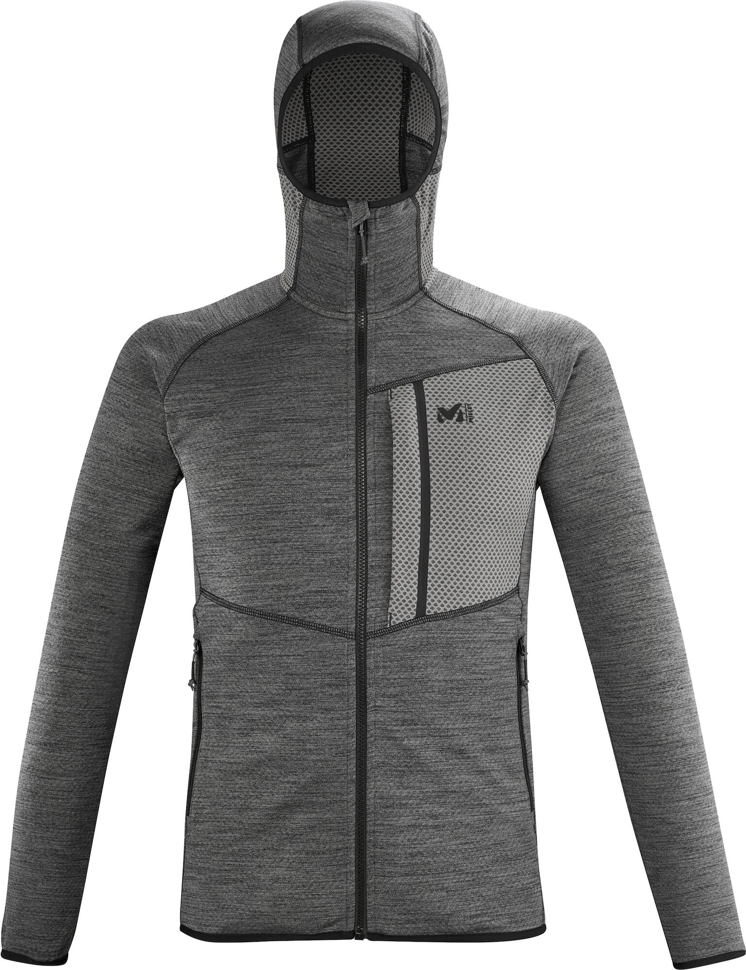 Millet Lokka Sweater III Hoodie Polaire Homme - Chaleur Respirante, Coupe Ajustée, Capuche - Idéal Sports Alpins & Quotidien