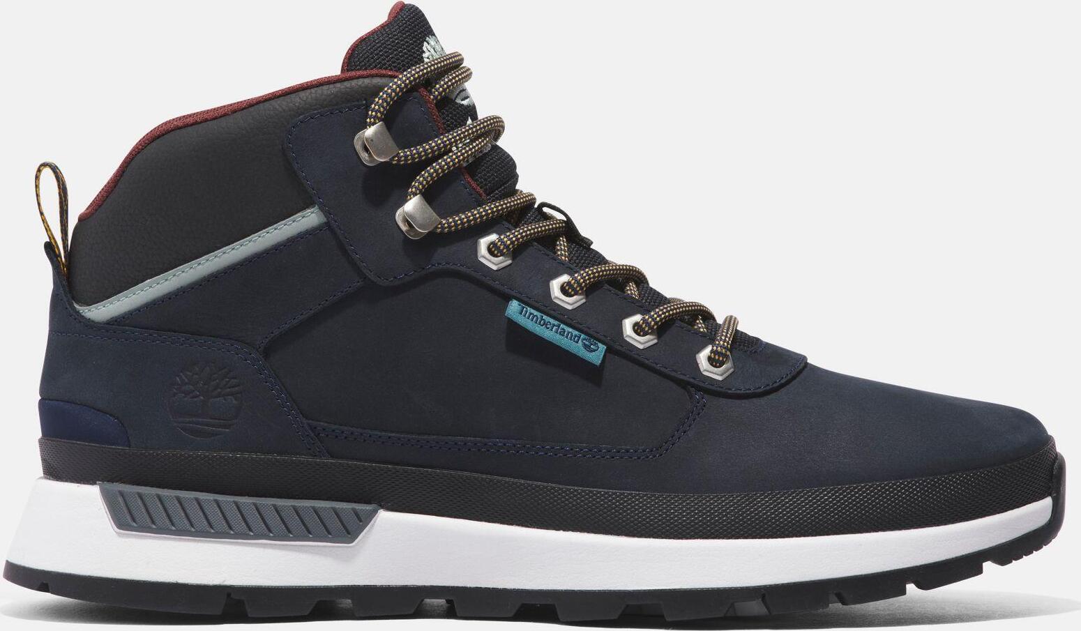 timberland field trekker mid white