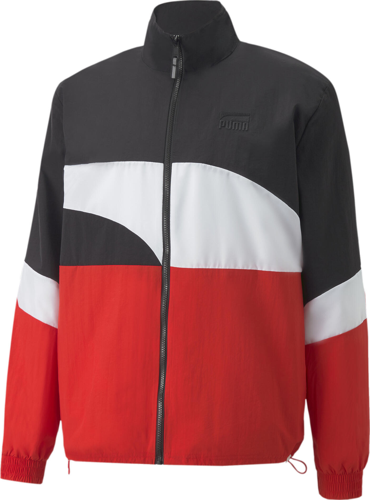 Men's Puma Clyde Jacket - Black/Red, Size S main image 0